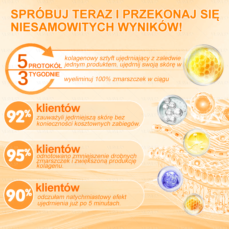 Wykonane i wysłane z Polski 🌟 𝑽𝑳𝑺𝑽𝑳𝑺® Krem z Jadem Pszczoły Kompleksowy Ostatni Dzień 80% ZNIŻKI (Opadająca Skóra, Drobne Zmarszczki, Utrata Jędrności, Płaskie Piersi, Opadające Biodra i Więcej)